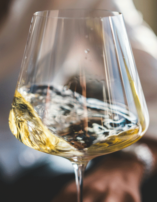 Verre de vin Blanc_ AOP Bordeaux